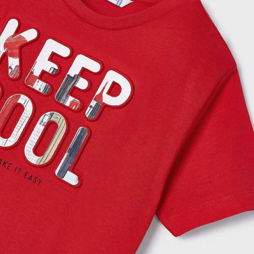 Camiseta embossed niño