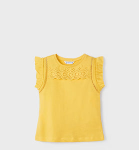 Camiseta tirantes perforados