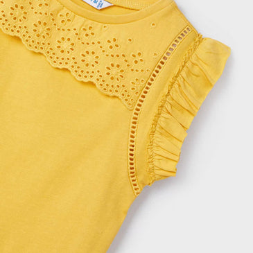 Camiseta tirantes perforados