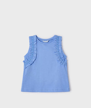 Camiseta tirantes tachuelas niña