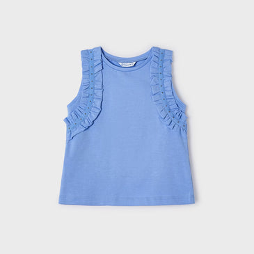 Camiseta tirantes tachuelas niña