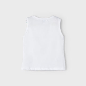 Camiseta tirantes tachuelas niña