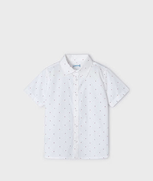 Camisa micro estampada niño