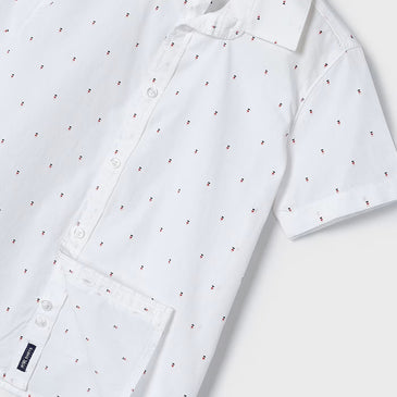 Camisa micro estampada niño