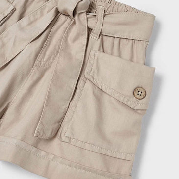 Pantalon corto algodon tencel