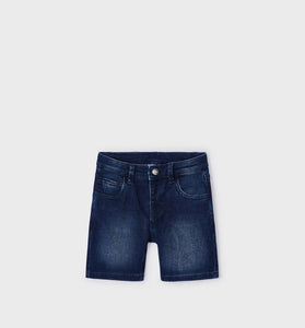 Bermuda soft denim oscuro 5b niño