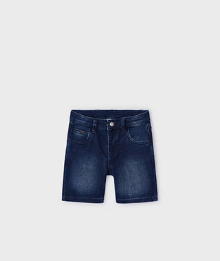 Bermuda soft denim oscuro 5b niño
