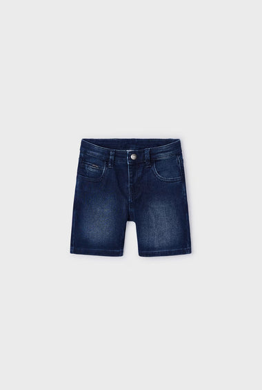 Bermuda soft denim oscuro 5b niño