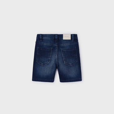 Bermuda soft denim oscuro 5b niño