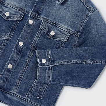 Cazadora trucker denim niño