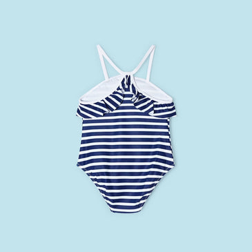Bañador estampado rayas niña