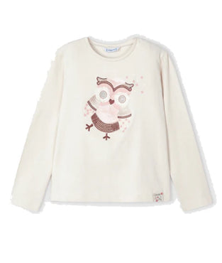 Camiseta buho niña
