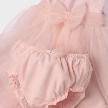 Vestido tul fantasia brillo