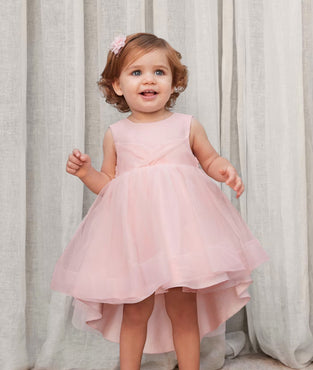 Vestido tul fantasia brillo