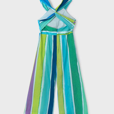 Mono saten rayas multicolor