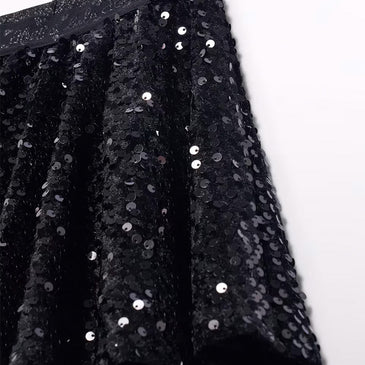 Falda lentejuelas terciopelo niña