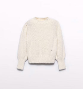 Jersey tricot pelo niña