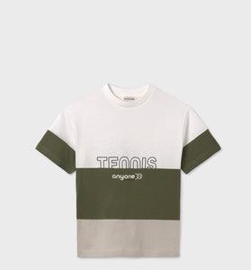 Camiseta tennis rayas niño