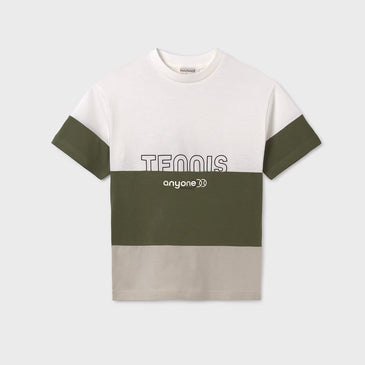 Camiseta tennis rayas niño