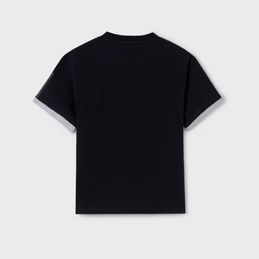 Camiseta contrastes niño