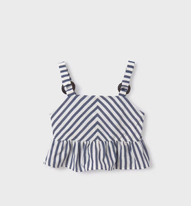 Bluson rayas diagonales niña