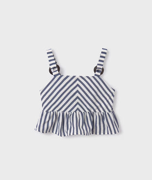 Bluson rayas diagonales niña