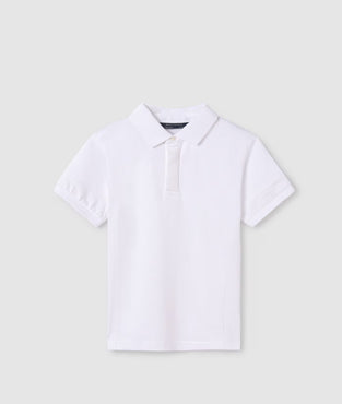 Polo m/c contrastes pique