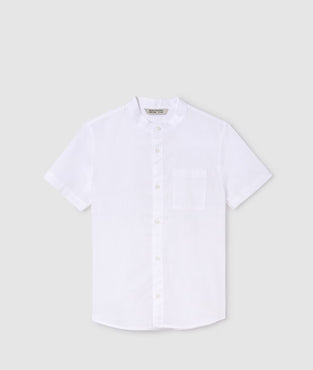 Camisa cuello mao niño