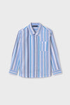 Camisa de rayas oxford