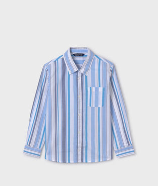 Camisa de rayas oxford